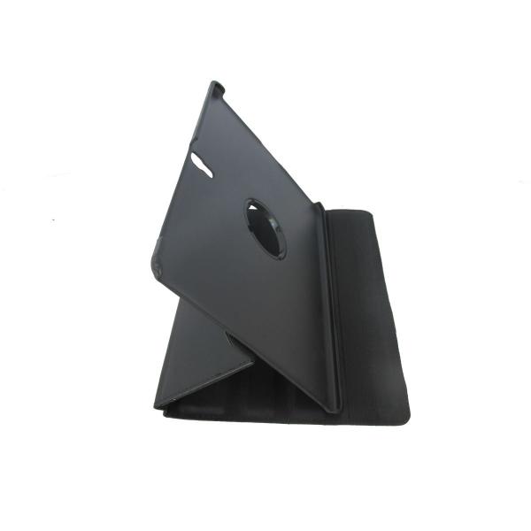 Capa de Couro Samsung Galaxy Tab S 10.5 T800 T805 360 Graus Pelicula Preto