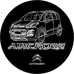 Tudo sobre 'Capa de Estepe Aircross Couro Sintético CS62 - OR Capas'