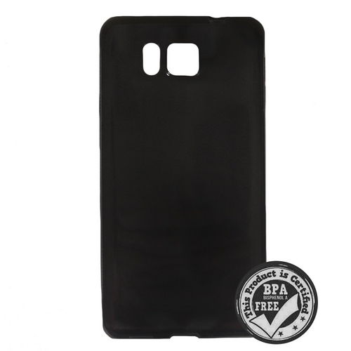 Capa de Silicone Fumê para Samsung Galaxy Alpha