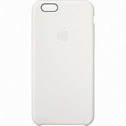 Capa de Silicone para IPhone 6 Plus - Branca