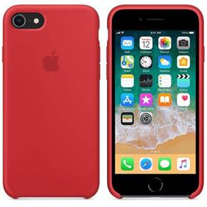 Capa de Silicone para IPhone 8 / 7 -Vermelha