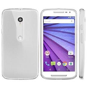 Capa Tpu Transparente Motorola Moto X Style - Off-white