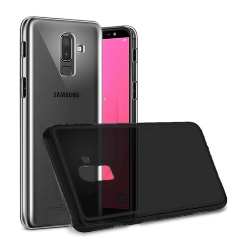 Capa Flexível e Película de Vidro Samsung Galaxy J8 -Smj810