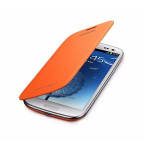 Capa Flip Cover Samsung Galaxy S3 - Laranja