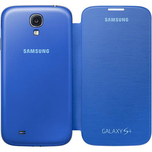 Tudo sobre 'Capa Flip Cover Samsung Galaxy S4 Azul Clara'