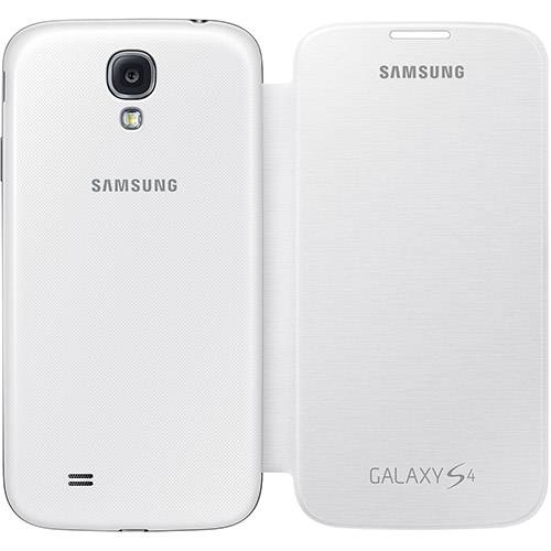 Capa Flip Cover Samsung Galaxy S4 Branca