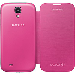 Capa Flip Cover Samsung Galaxy S4 Pink