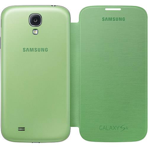 Tudo sobre 'Capa Flip Cover Samsung Galaxy S4 Verde'