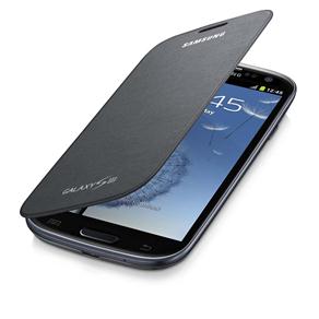 Capa Flip Cover Samsung S-EFC1G6FGECSTDI para Galaxy S III – Prata