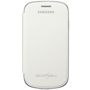 Capa Flip Cover Samsung S-EFC1M7FWEGSTDI para Galaxy S III Mini - Branco
