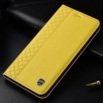 Capa Flip Pln Couro Samsung Galaxy A30 - Amarelo