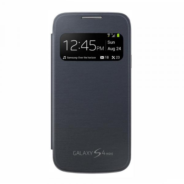 Tudo sobre 'Capa Flip S-view Samsung Galaxy S4 Mini I9190 I9192 I9195 - Preta'