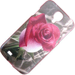 Capa Flor Rosa para Samsung Galaxy S4
