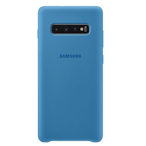 Capa Galaxy S10+ Silicone Azul Samsung