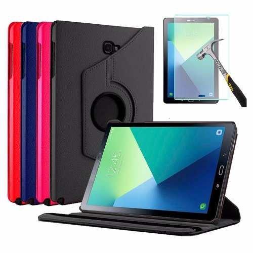 Capa Giratória e Dobrável para Tablet Samsung Galaxy Tab a 10.1" SM-P585 / P580 + Película de Vidro - Lka