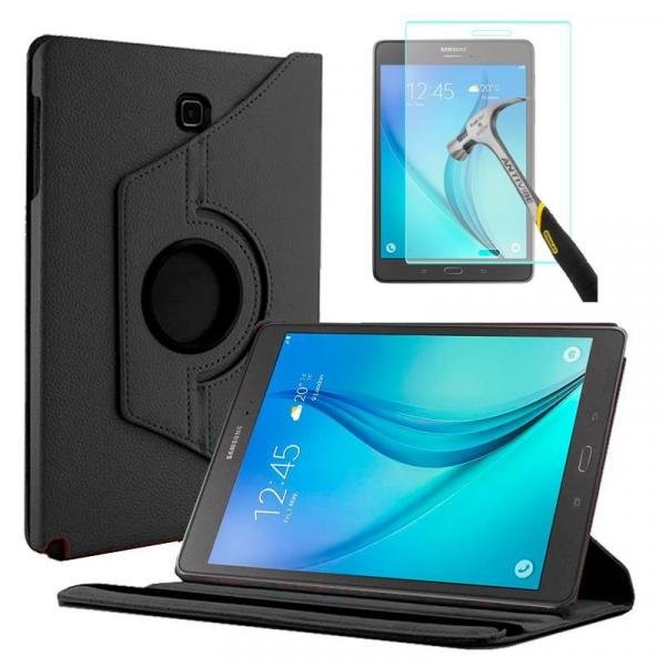 Capa Giratória para Tablet Samsung Galaxy Tab a 8" SM-P350 / P355 / T350 / T355 + Película de Vidro - Lka