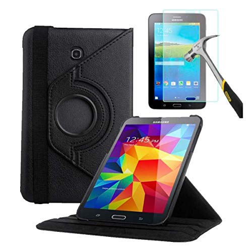 Capa Giratória Tablet Samsung Galaxy Tab3 7" SM- T210 / T211 / P3200 + Película de Vidro