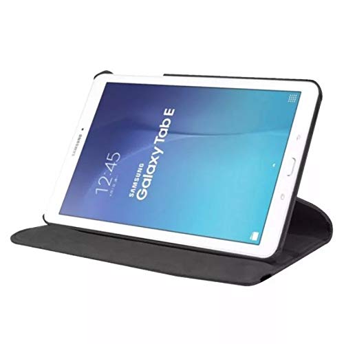 Capa Giratória Tablet Samsung Galaxy Tab e 9.6 T560 T561 P560 P561 (Preta)