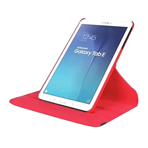 Capa Giratória Tablet Samsung Galaxy Tab e 9.6 T560 T561 P560 P561 (Vermelha)
