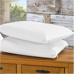 Capa Impermeável para Travesseiro 20 Peças Bia Enxovais Branco - Branco