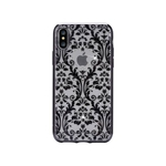 Capa iPhone X/XS Crystal Baroque - Preto