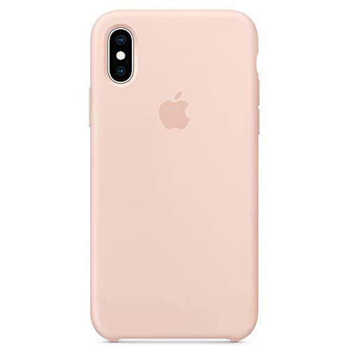 Capa Iphone Xs e X, Apple, Silicone Rosa