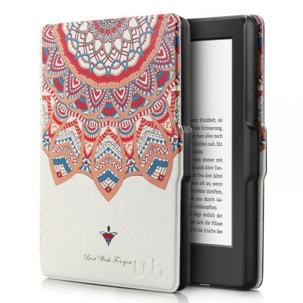 Capa Kindle Paperwhite WB Auto Liga/Desliga - Ultra Leve Mandala
