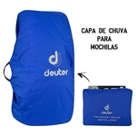Capa Mochila Deuter Transport Cover 60 - 90 Litros Azul
