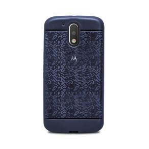 Capa Mosaico Azul para Motorola Moto G4 - Underbody