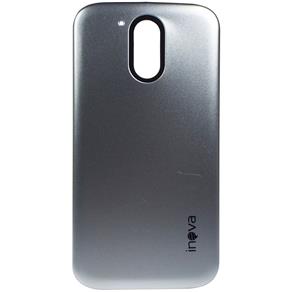 Capa Motorola Moto G4 / G4 Plus - Anti-Impacto Prata