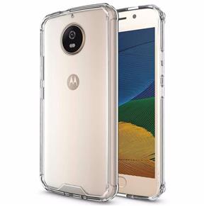 Capa Motorola Moto G5 + Pelicula de Vidro - Tranparente