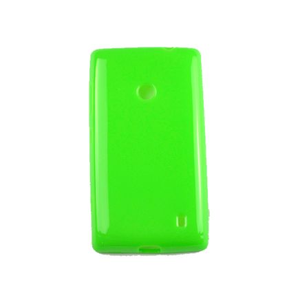 Capa Nokia 520 Tpu Gel Verde - Idea