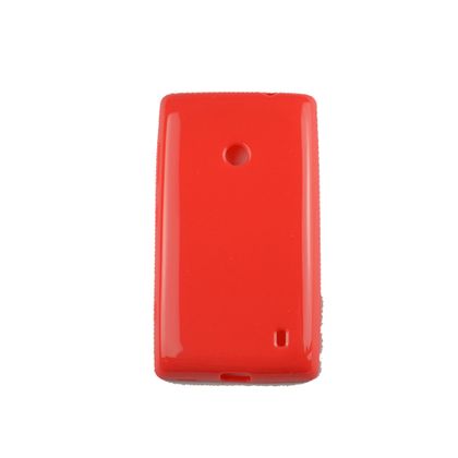 Capa Nokia 520 Tpu Gel Vermelho - Idea
