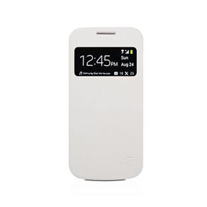 Capa P/ Galaxy S4 Mini Flip Cover S View Driftin - Branco