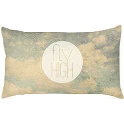 Capa para Almofada Fly High Colorida Poliéster (20x38cm) - Haus For Fun