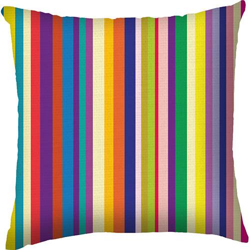 Capa para Almofada Stripes Colorida Poliéster (40x40cm) - Haus For Fun
