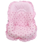 Capa para Bebê Conforto Coroas rosa