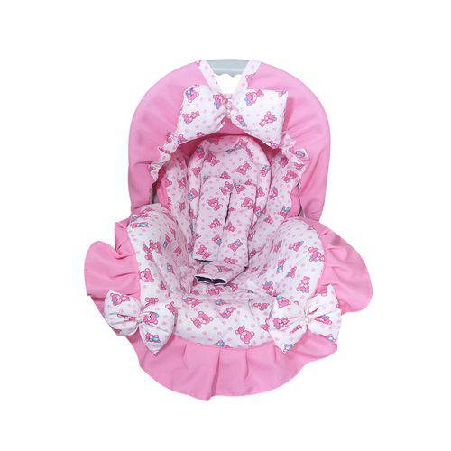 Capa para Bebê Conforto Multimarcas Rosa