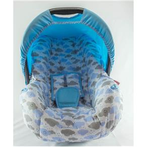Capa para Bebe Conforto - Nuvem Azul