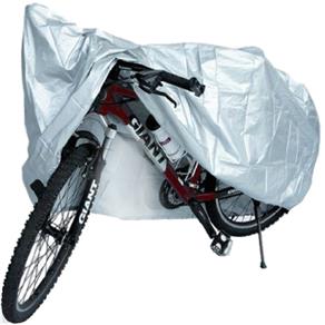 Capa para Bicicleta Proteção Contra Sol e Chuva - Cinza - Importado - CINZA