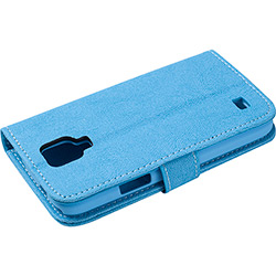 Capa para Celular e Cartão Galaxy S4 Mini Case Mix Azul