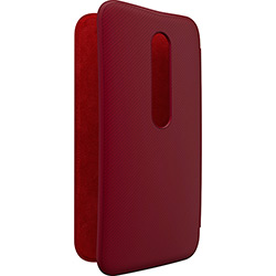 Capa para Celular Flip Shell Original Moto G (3ª Geração) Rouge - Motorola