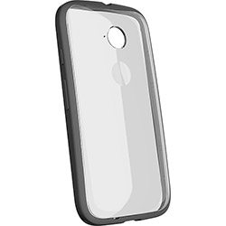 Capa para Celular Grip Shell para Moto e (2ª Geração) Preto - Motorola