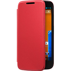 Capa para Celular Moto G Flip Shells Plástico Vermelho Vivid Red - Motorola