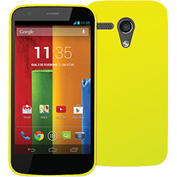 Capa para Celular Moto G TPU Amarelo - Neocases