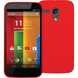 Capa para Celular Moto G TPU Vermelho - Neocases