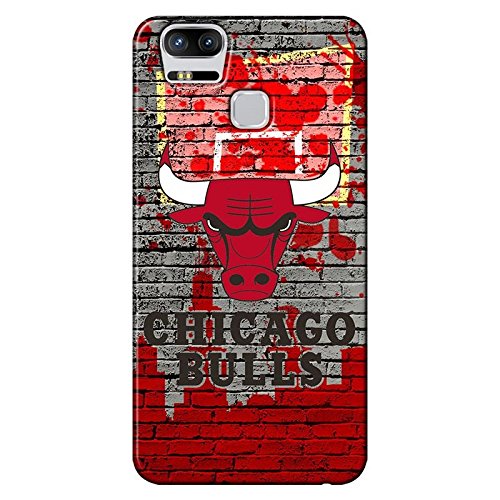 Capa para Celular NBA - Asus Zenfone 3 Zoom ZE553KL - Chicago Bulls - F06