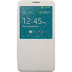 Capa para Celular para Galaxy Note 3 em Acrílico Flip Cover com S View Branca - Driftin