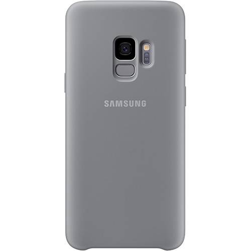 Capa para Celular Samsung S9 Silicone Cover - Cinza