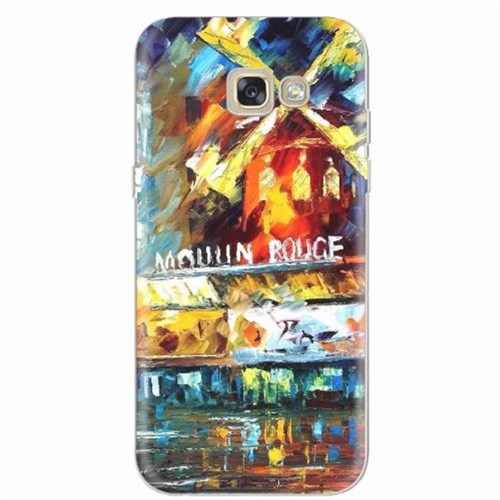 Capa para Galaxy A7 2017 Moulin Rouge